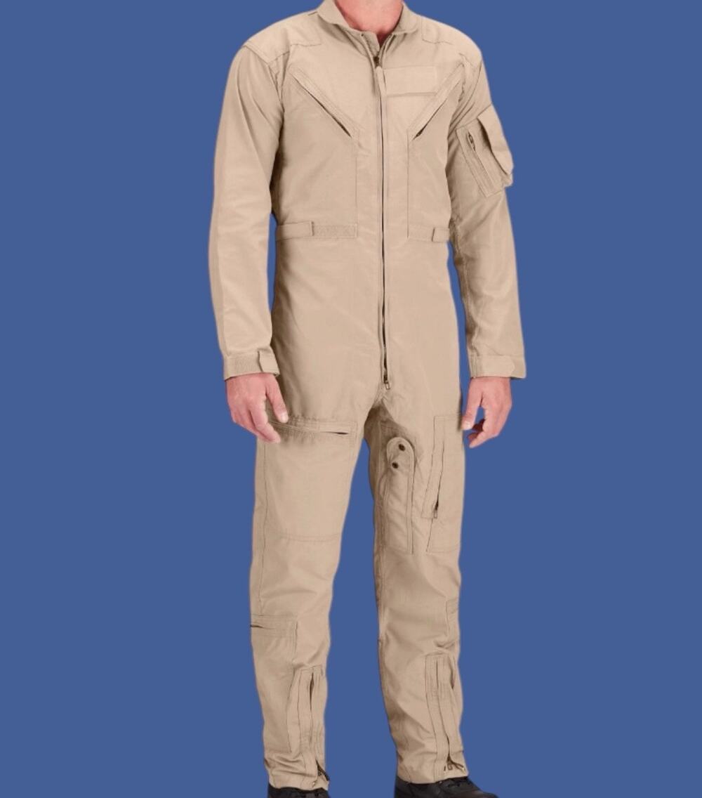 Coverall Flyers Propper Poly Cotton Twill 27/P F511546270 Desert Tan 42 Reg NIR